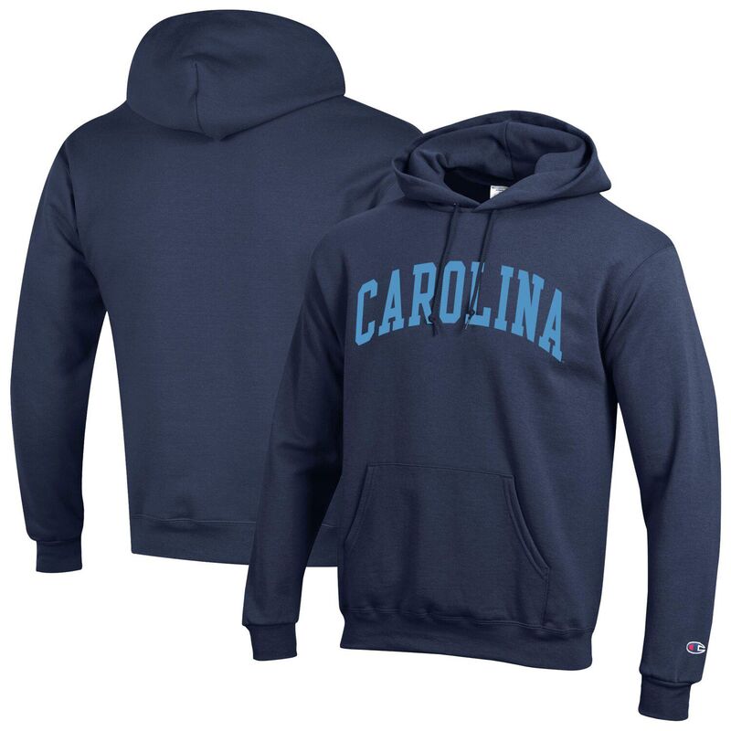 チャンピオン メンズ トップス Tシャツ フリース パーカー ヒール Men's Championavy North Carolina Tar Heels Basic Arch Fleece Pullover Hoodie Unc Navy ネイビー