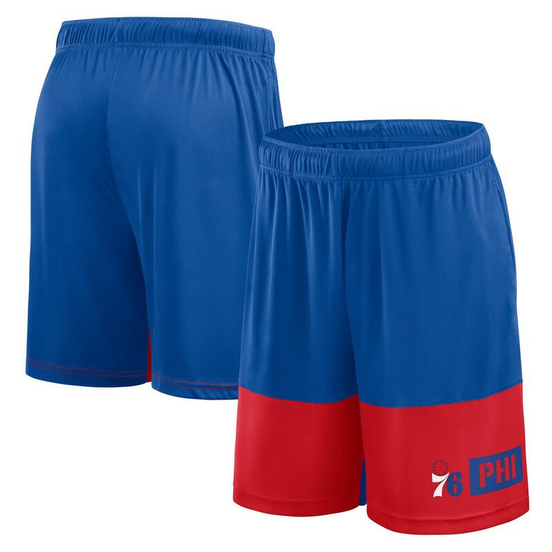 アンブランデッド メンズ ボトムス ハーフパンツ・ショーツ ショートパンツ Unbranded Men's Deep Royal Philadelphia 76ers Best of the Best Shorts 76r Blue ブルー｜ReVida 店