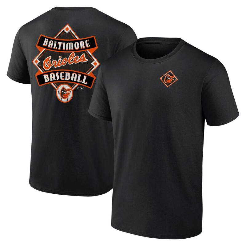 アンブランデッド メンズ トップス Tシャツ Unbranded Men's Black Baltimore Orioles Field Play T-Shirt Orl Black ブラック