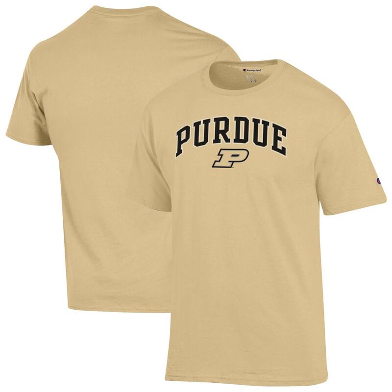 チャンピオン メンズ トップス Tシャツ ロゴ MenChampion Gold Purdue Boilermakers Arch Over Logo T-Shirt Prd Gold ゴールド