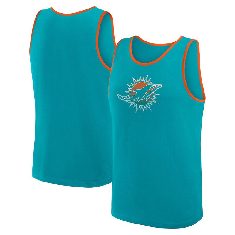 ファナティクス メンズ トップス Tシャツ Men'sFanatics Aqua Miami Dolphins Unmatched Success Tank Top Dol Turq A アクア