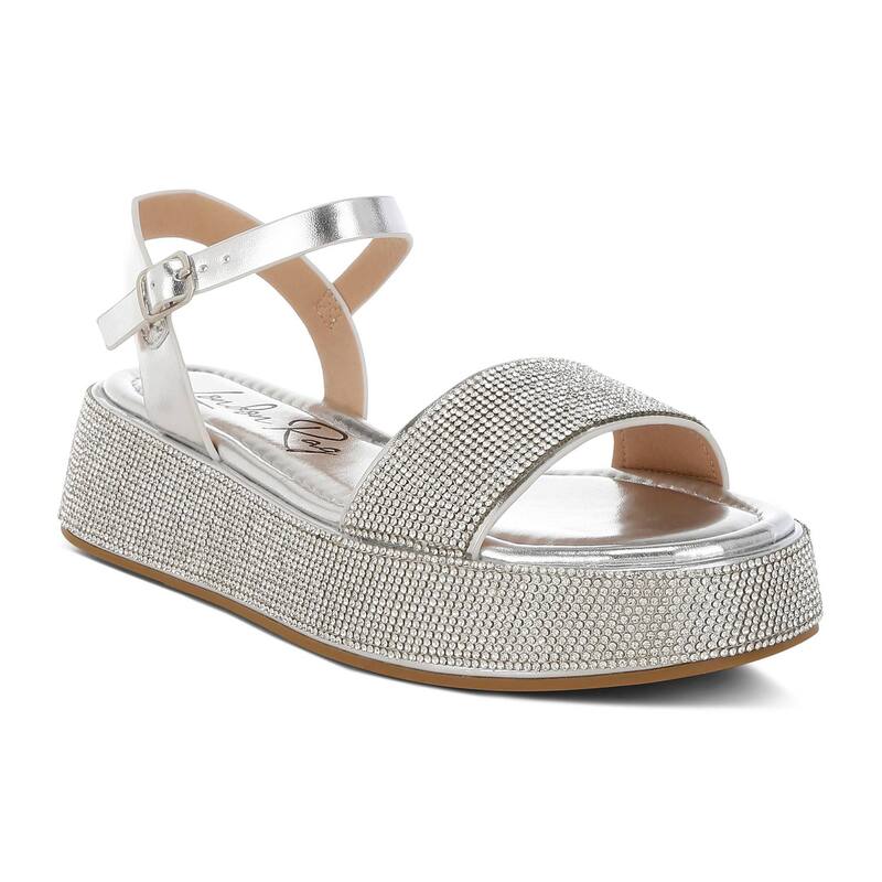 ロンドンラグ レディース シューズ パンプス サンダル London Rag Sandals Women's Wedgesilver シルバー
