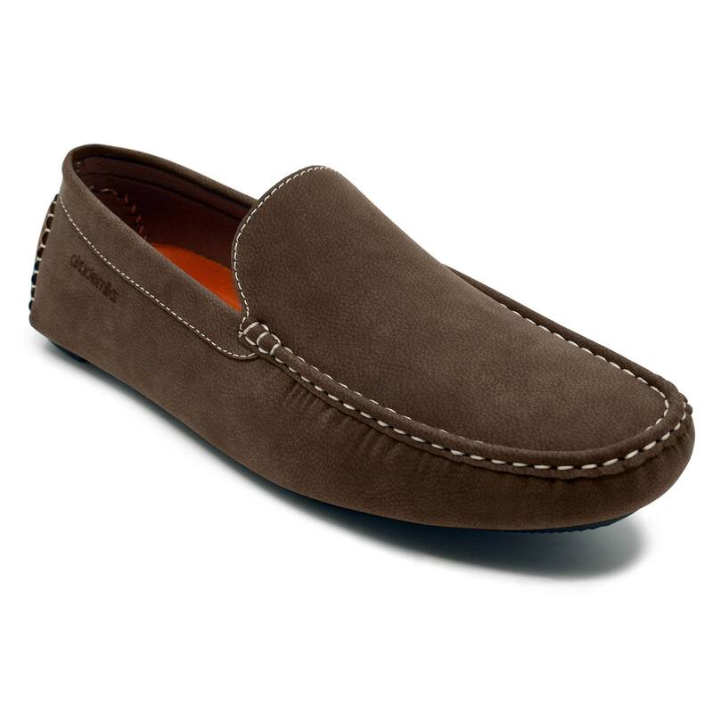 アカデミクス メンズ シューズ スリッポン・ローファー Akademiks Weston Men'slip-On Loafers Brown ブラウン|ReVida 店