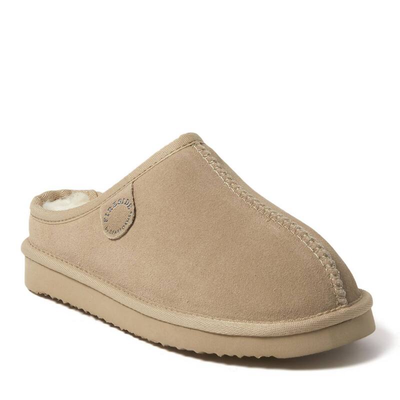 ディアフォームズ レディース シューズ サンダル ウール Women's Fireside By Dearfoams Greta Wool-Lined Clog Slippersand サンド