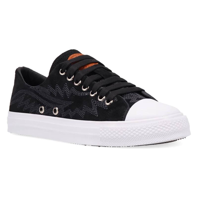 ディンゴ レディース シューズ スニーカー Dingo Campus Women'sneakers Black ブラック