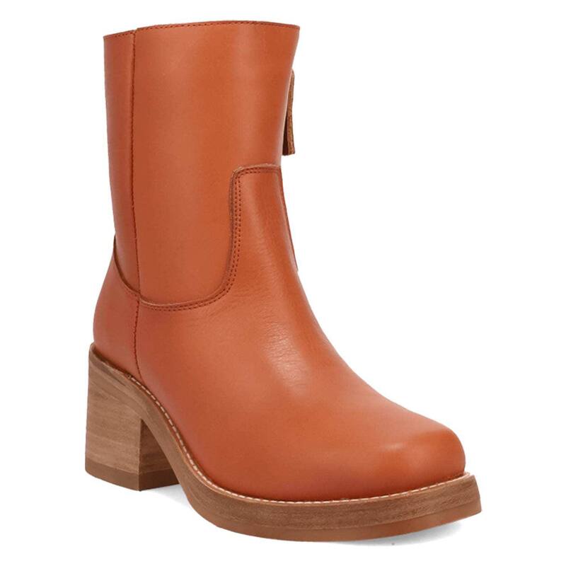 ディンゴ レディース シューズ ブーツ・レインブーツ レザー Dingo Roxy Bootie Women's Leather Boots Russet|ReVida 店