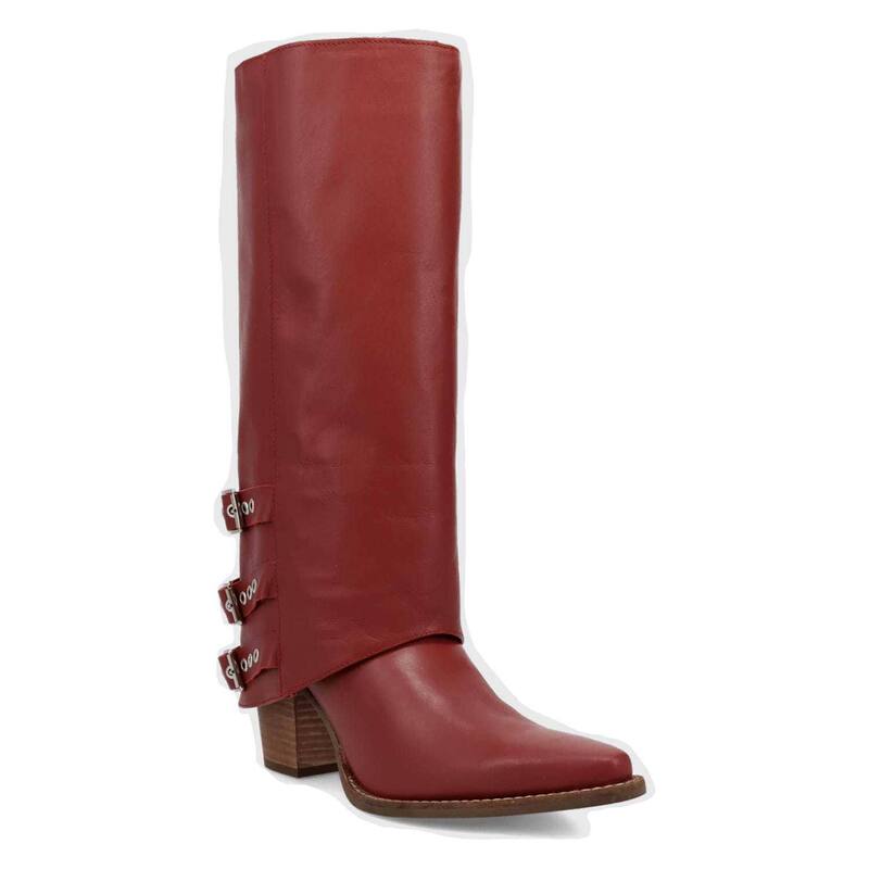 ディンゴ レディース シューズ ブーツ・レインブーツ レザー Dingo Urban Cowgirl Women's Leather Western Boots Red レッド｜ReVida 店 31,720円