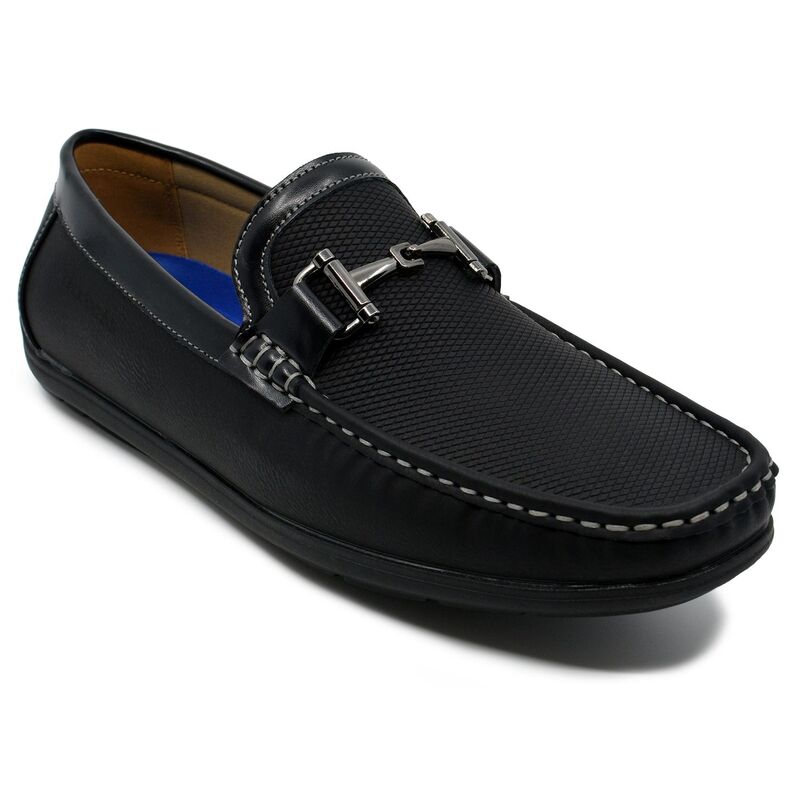 アカデミクス メンズ シューズ スリッポン・ローファー Akademikslip-On Men's Comfort Shoes Black ブラック|ReVida 店