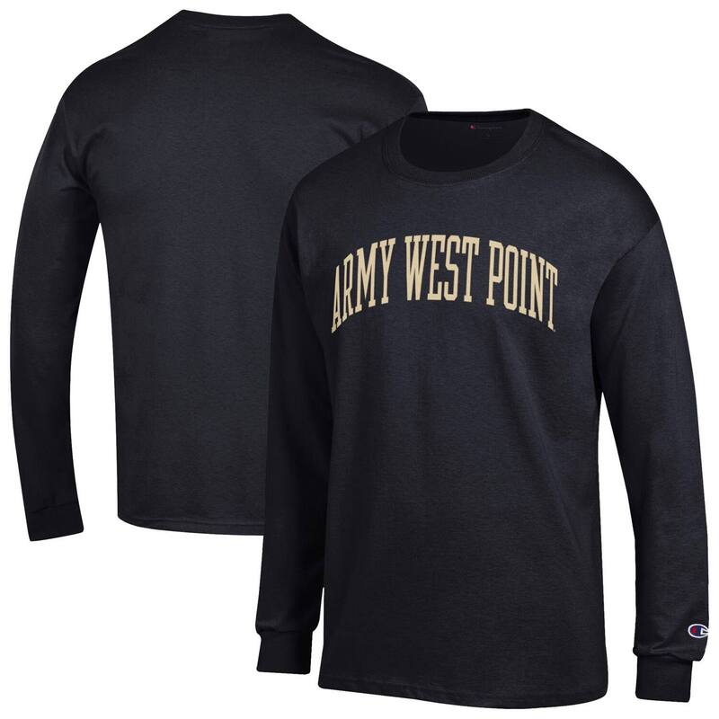 チャンピオン メンズ トップス Tシャツ Men Champion Black Army Blacknights Basic Arch Long Sleeve T-Shirt Nc2 Black ブラック