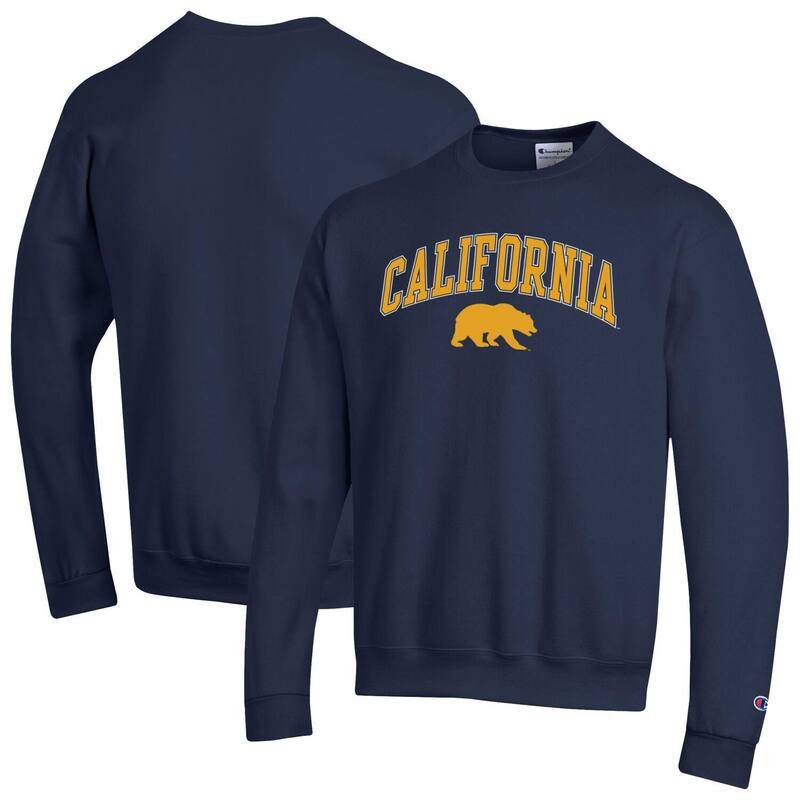 はやりっ児 メンズ トップス プルオーバー 汗水 ロゴタイプ Men\u0027sChampionavy キロカロリー Bears Arch Over Logo Pullover Sweatshirt キロカロリー Navy 米国海軍