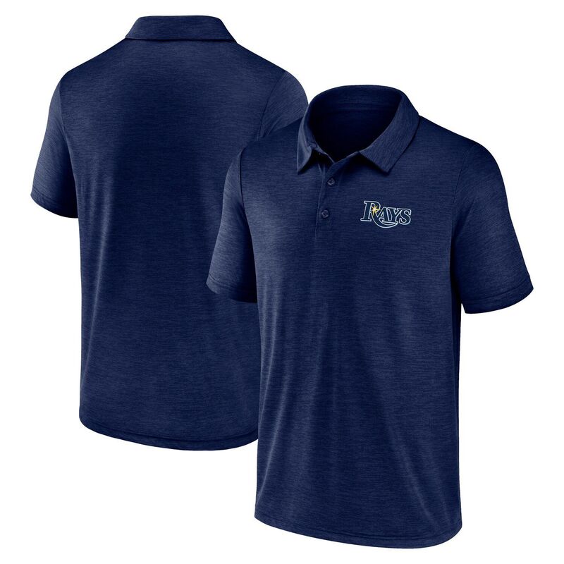 ファナティクス メンズ トップス Tシャツ ポロシャツ Fanatics Men's Navy Tampa Bay Rays Unstoppable Polo Ray Navy ネイビー|ReVida 店