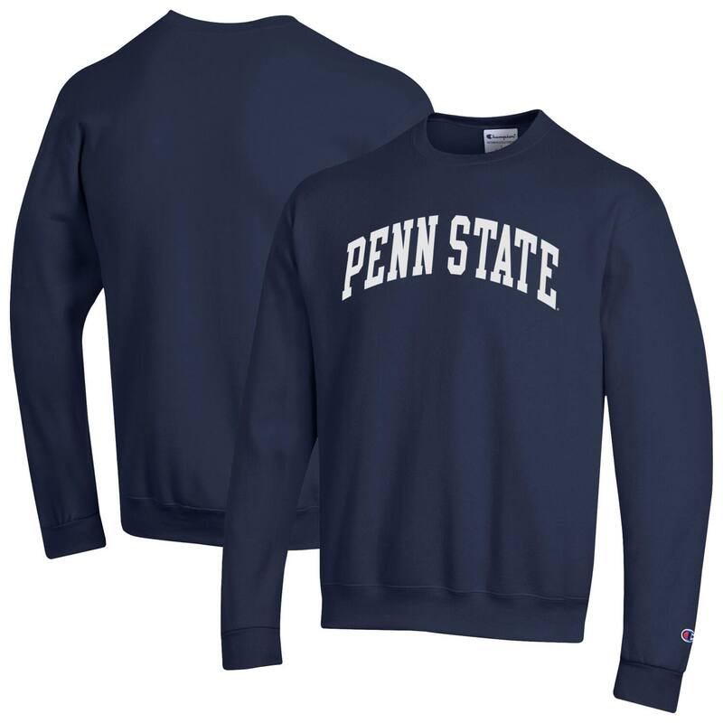 はやりっ児 メンズ トップス プルオーバー 汗水 フリース Men\u0027s Championavy Penn State Nittany Lions Basic Arch Fleece Pullover Sweatshirt Pst Navy 米国海軍