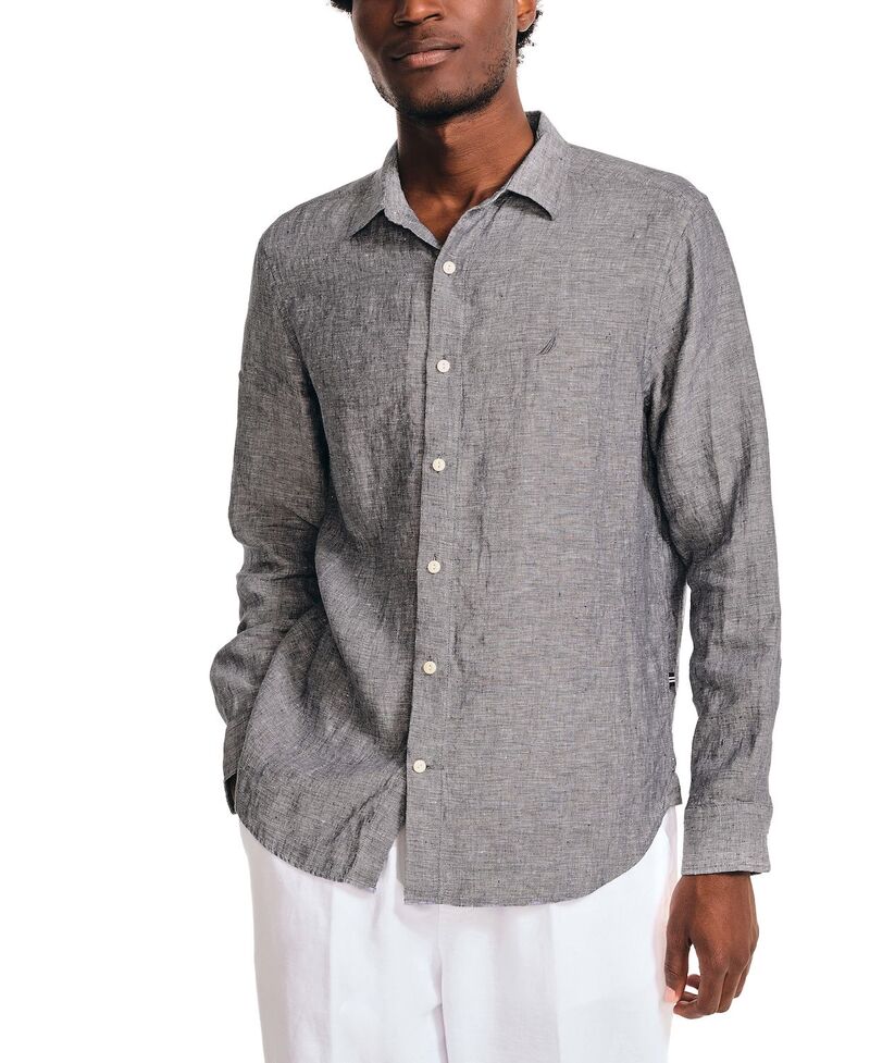 ナウティカ メンズ トップス Tシャツ Men's Nautica Long Sleeve Solid Shirt Navy ネイビー