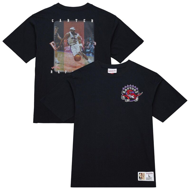 ミッチェル\u0026ネス メンズ トップス プルオーバー Men\u0027sMitchell \u0026 Ness Vince Carter Black Toronto Raptors Hardwood Classics NBA Legends T-Shirt Rpt Black 黒いこと