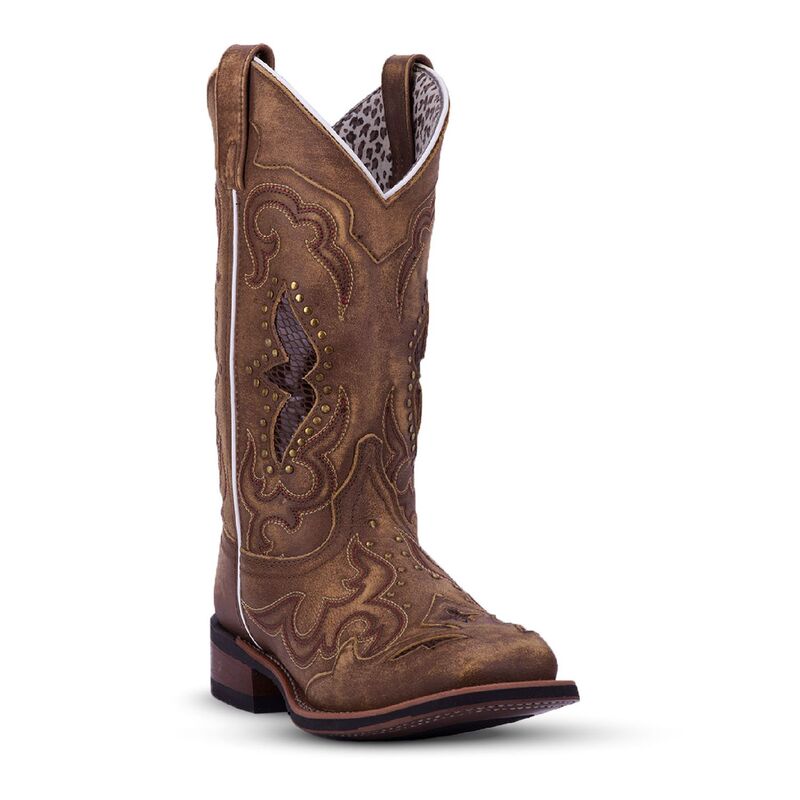 ラレド レディース シューズ ブーツ・レインブーツ Laredo Spellbound Women's Cowboy Boots Tan Snake タン