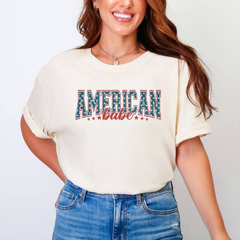Simply Sage Market レディース トップス ティーシャツ Simply Sage Market American Babe Varsity Garment Dyed Tee Ivory 象牙色 トップス-Tシャツ・カットソー