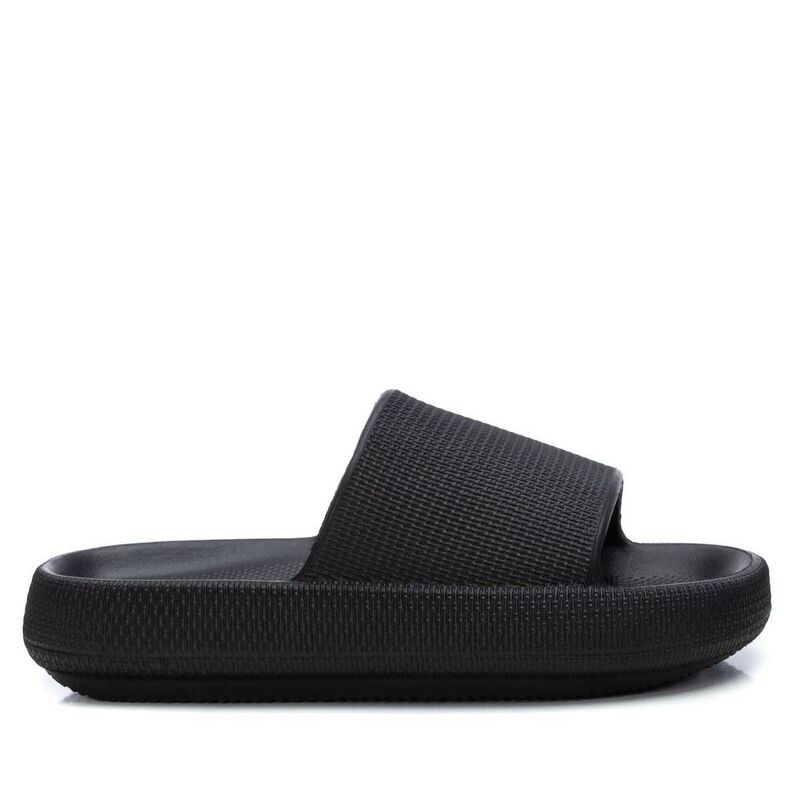 キシタイ レディース シューズ サンダル Women's Rubber Flat Sandals By XTI Black 4448904 Black ブラック