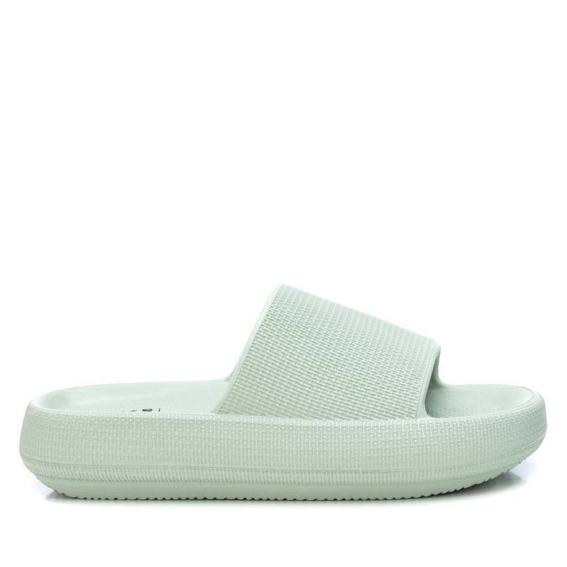 キシタイ レディース シューズ サンダル Women's Rubber Flat Sandals By XTI Aqua 4448902 Aqua アクア