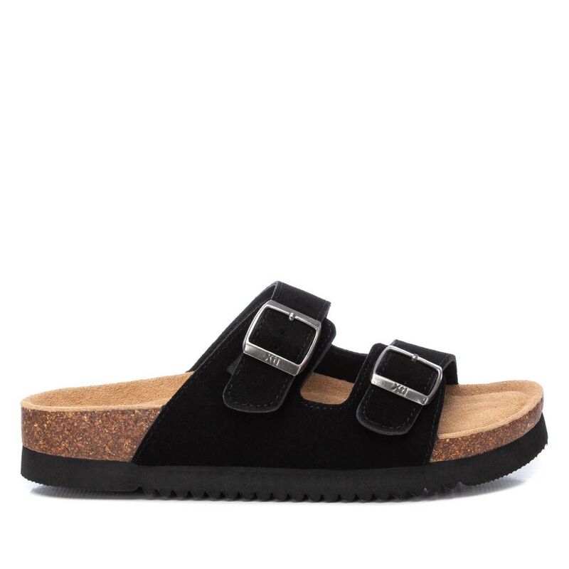 キシタイ レディース シューズ サンダル XTI Women's Flat Sandals 142552 Black ブラック