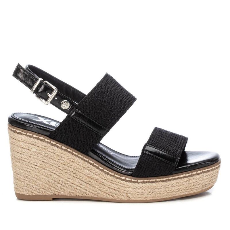 キシタイ レディース シューズ サンダル XTI Women's Espadrillesandals 142832 Black ブラック