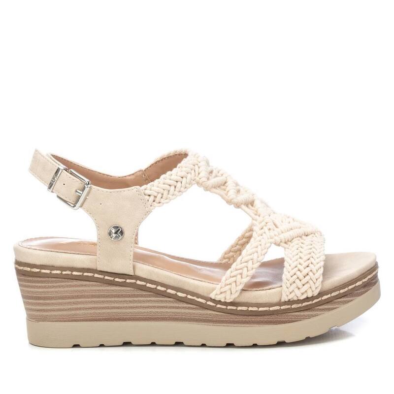 キシタイ レディース シューズ サンダル XTI Women's Flat Sandals 142838 Ice
