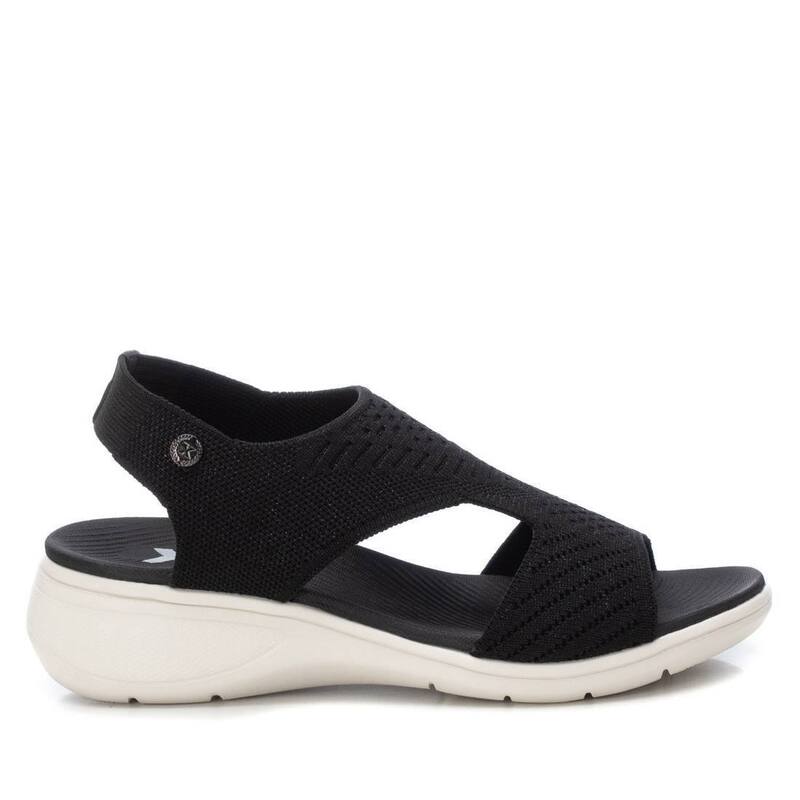 キシタイ レディース シューズ サンダル XTI Women's Flat Sandals 142737 Black ブラック