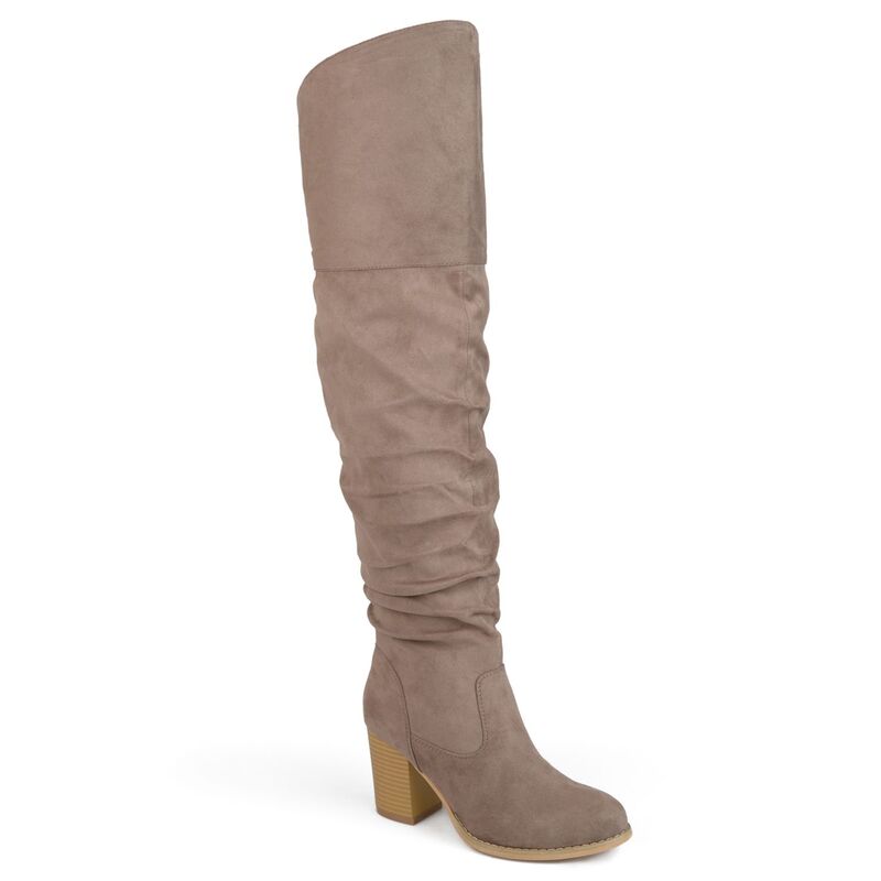 ジュルネ コレクション レディース シューズ ブーツ・レインブーツ トール Journee Collection Kaison Women Tall Boots Taupe トープ