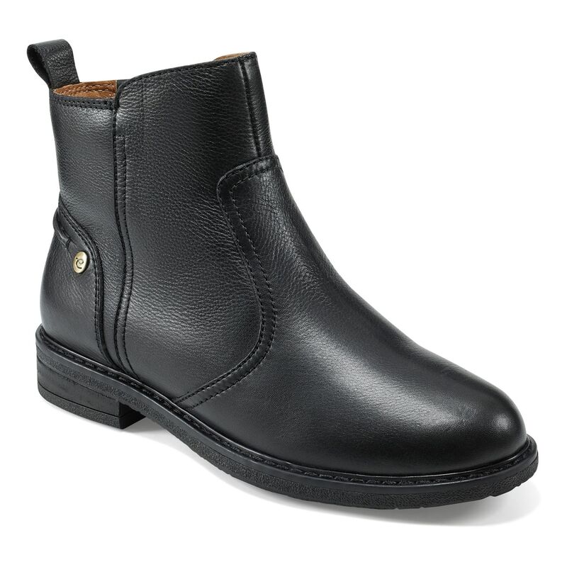 イージースピリット レディース シューズ ブーツ・レインブーツ アンクル レザー Easy Spirit Juna Women's Leather Ankle Boots Black Leather ブラック 27,820円