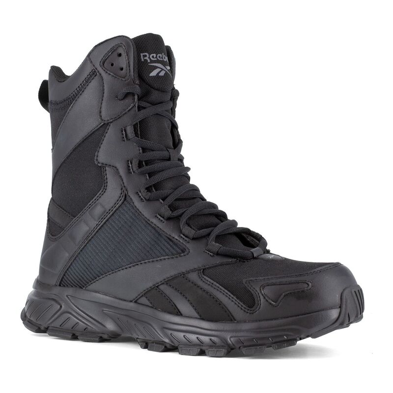 リーボック メンズ シューズ ブーツ・レインブーツ Reebok Hyperiumen 9\" Tactical Boots Black ブラック