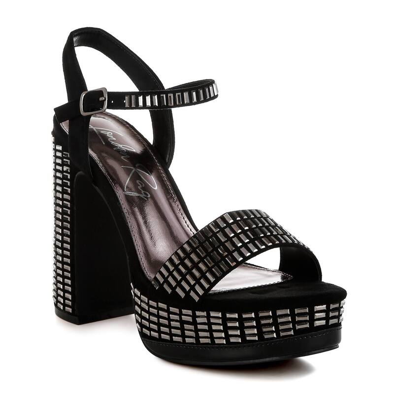 ロンドンラグ レディース シューズ パンプス サンダル London Rag Starlet Women\u0027sandals Black 黒いこと