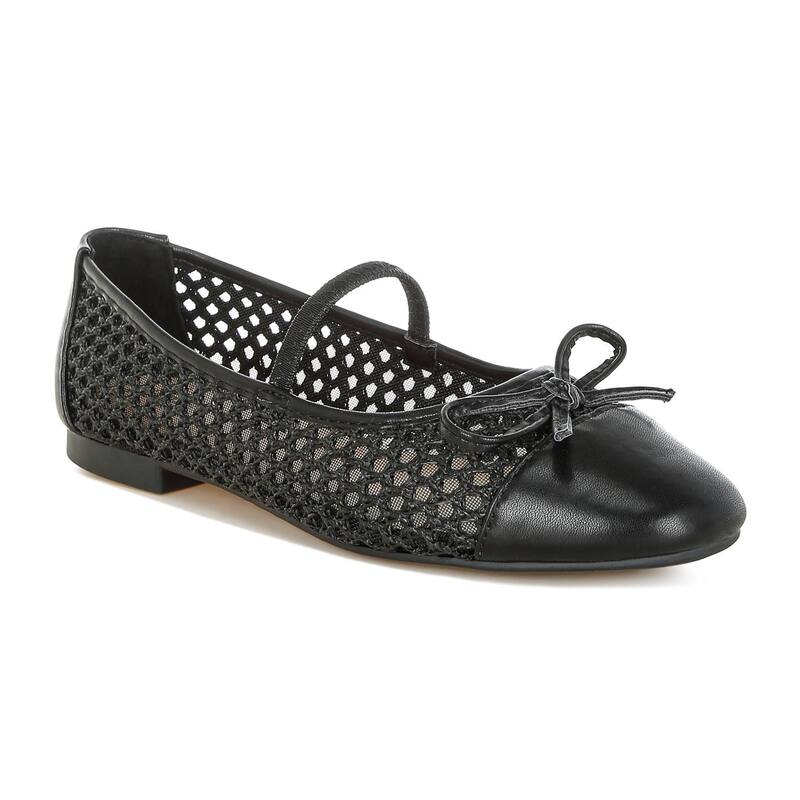 ロンドンラグ レディース シューズ サンダル レザー London Rag Mary Jane Women's Leather Shoes Black ブラック