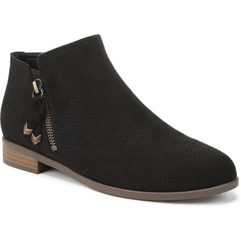 ドクター・ショール レディース シューズ ブーツ・レインブーツ Dr. Scholl's Reverie Women's Zip Short Boots Black ブラック