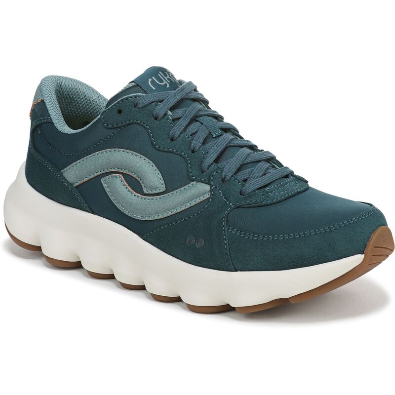 ライカ レディース シューズ スニーカー Ryka Podflow Retro Walking Sneaker for Women Deep Sea Green 緑であること