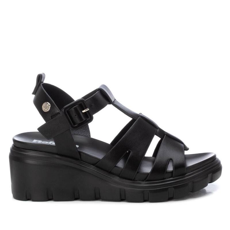 リフレッシュ レディース シューズ サンダル Women's Wedge Sandals Refresh By Xti 172686 Black ブラック
