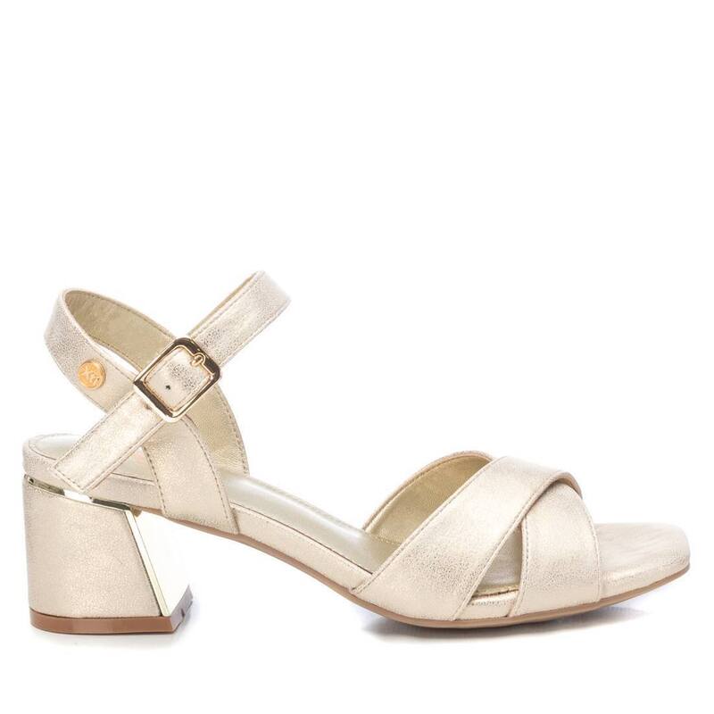 キシタイ レディース シューズ サンダル ヒール Women's Block Heel Sandals By XTI Gold 14144301 Gold ゴールド 20,060円