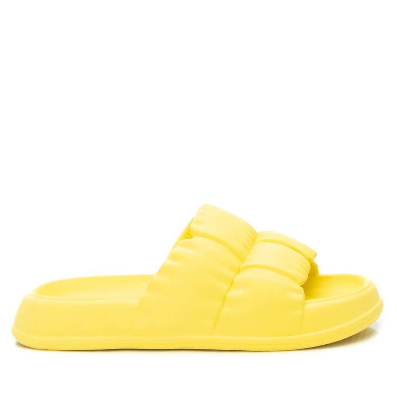 キシタイ レディース シューズ サンダル Women's Pool Slidesandals By XTI 141367 Yellow イエロー