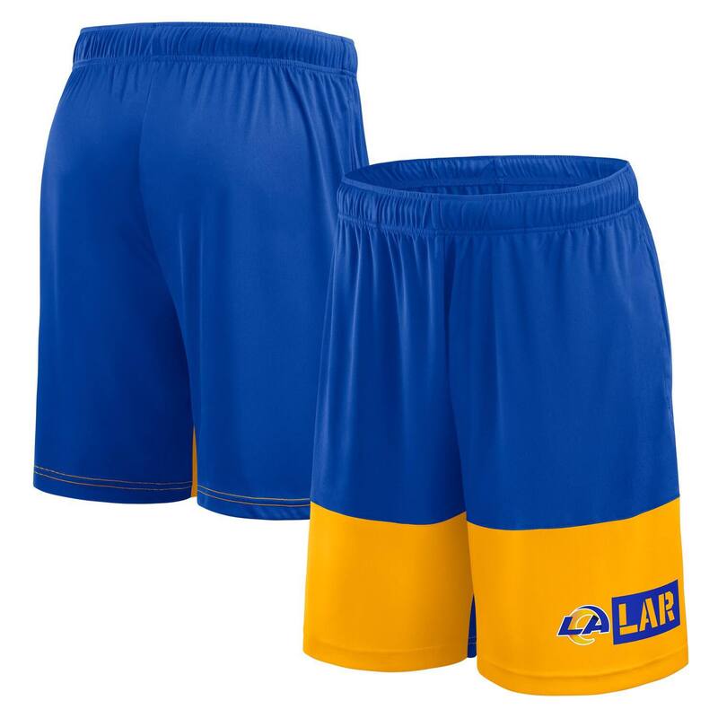 アンブランデッド メンズ ボトムス ハーフパンツ・ショーツ ショートパンツ Unbranded Men's Royalos Angeles Rams Best of the Best Shorts Lar Blue ブルー