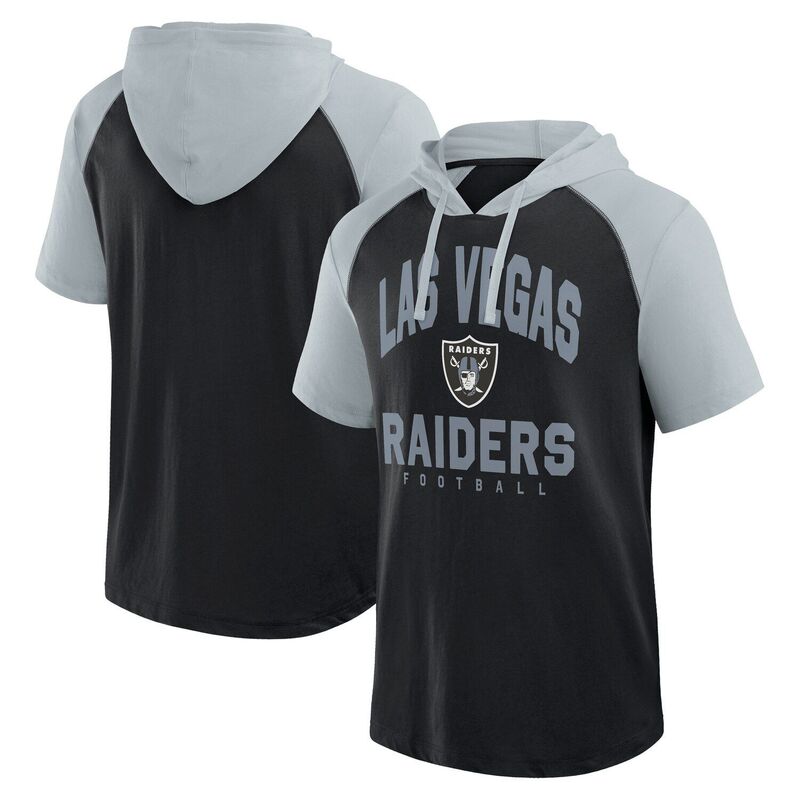 アンブランデッド メンズ トップス Tシャツ パーカー Unbranded Men's Black Las Vegas Raiders Prime Hoodie T-Shirt Lvr Black ブラック｜ReVida 店 13,675円