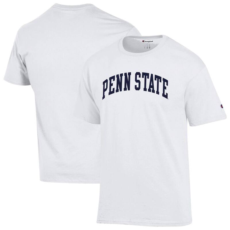 チャンピオン メンズ トップス Tシャツ Men Champion White Penn State Nittany Lions Basic Arch T-Shirt Pst White ホワイト