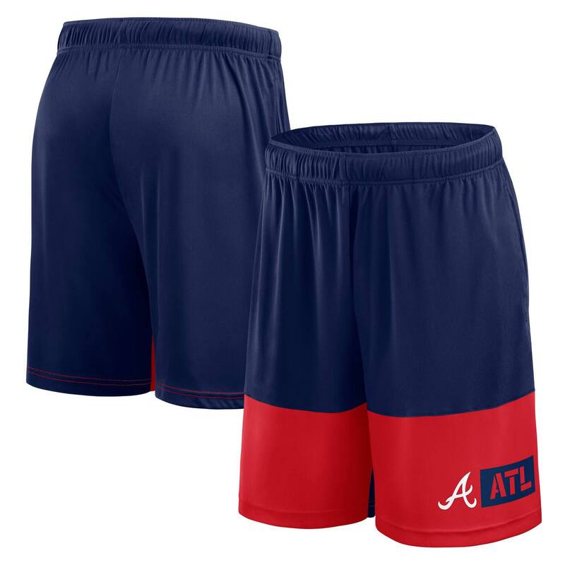 ファナティクス メンズ ボトムス ハーフパンツ・ショーツ ショートパンツ Men's Fanatics Navy Atlanta Braves Best of the Best Shorts Brv Navy ネイビー