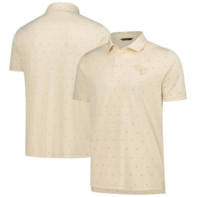 レベルウェア メンズ トップス Tシャツ ポロシャツ Men'sLevelwear Cream Cleveland Guardians Vision Polo Grd Beige ベージュ|ReVida 店