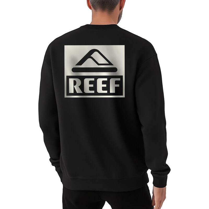 リーフ メンズ トップス Tシャツ スウェット フリース Men's REEF Tellie Crew Fleece Sweatshirt Black ブラック