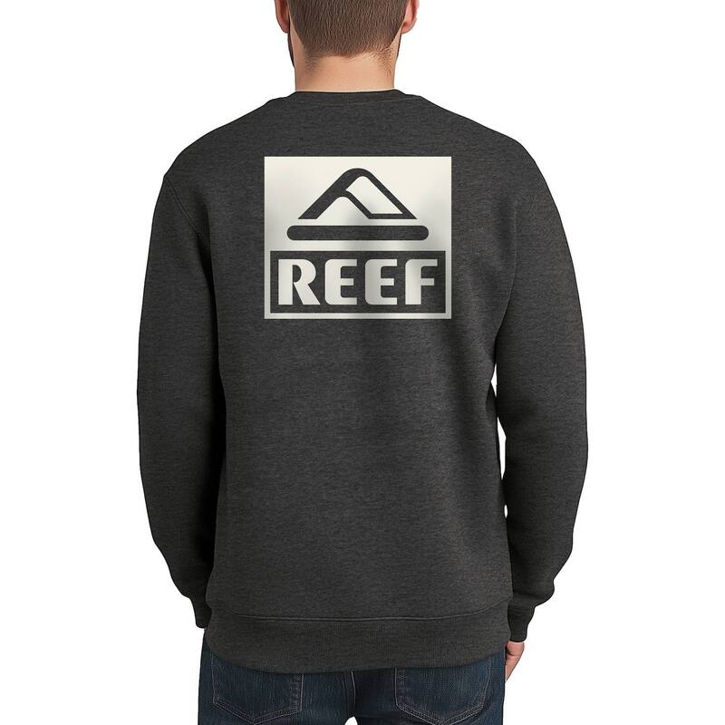 リーフ メンズ トップス Tシャツ スウェット フリース Men's REEF Tellie Crew Fleece Sweatshirt Heather Charcoal チャコール
