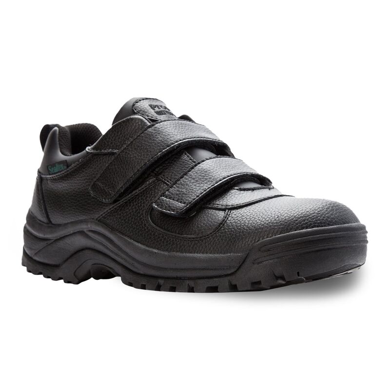 プロペット メンズ シューズ ブーツ・レインブーツ Propet Cliffwalker Men's Hiking Shoes Black Grain ブラック