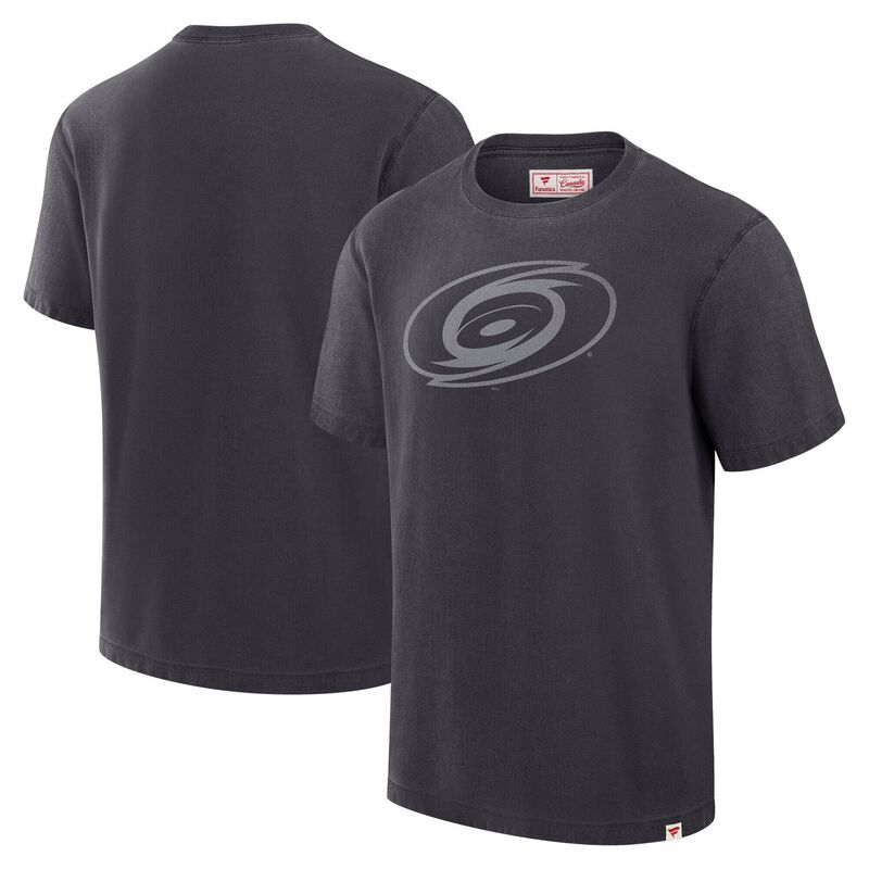 【送料無料】 ファナティクス メンズ Tシャツ トップス Men's Fanatics Black Carolina Hurricanes Made in Canada T-Shirt Hur Black