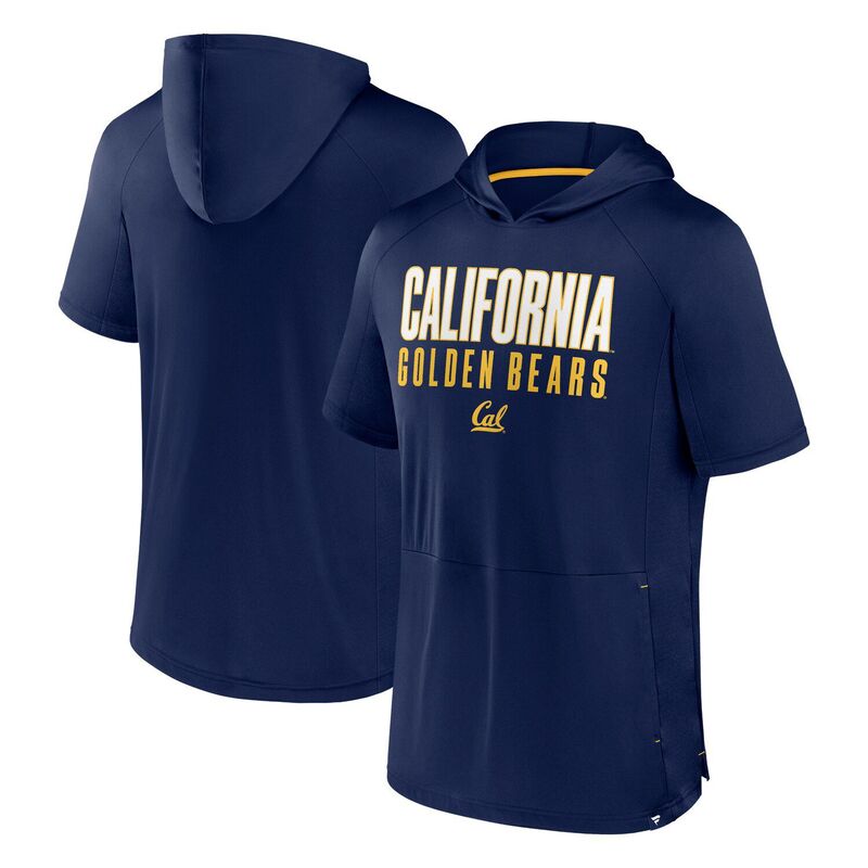 【送料無料】 ファナティクス メンズ Tシャツ トップス Men's Fanatics Navy Cal Bears Core Read Hoodie T-Shirt Cal Navy