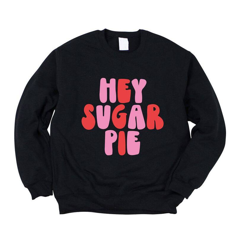 Simply Sage Market レディース トップス Tシャツ スウェット Simply Sage Market Hey Sugar Pie Bold Sweatshirt Midnight 11,085円