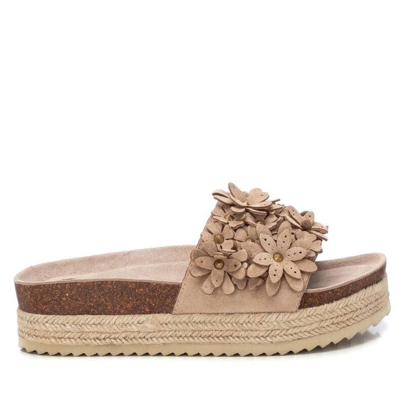 リフレッシュ レディース シューズ サンダル プラットフォーム Women's Jute Wrapped Platform Sandals Refresh By Xti 172462 Beige ベージュ