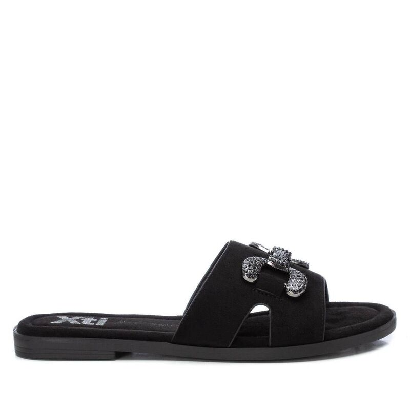 キシタイ レディース シューズ サンダル Xti Women's Flat Sandals 142938 Black ブラック
