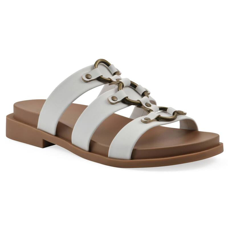 ホワイトマウンテン レディース シューズ サンダル Cliffs by White Mountain Koala Women'slip-On Sandals White Smooth ホワイト